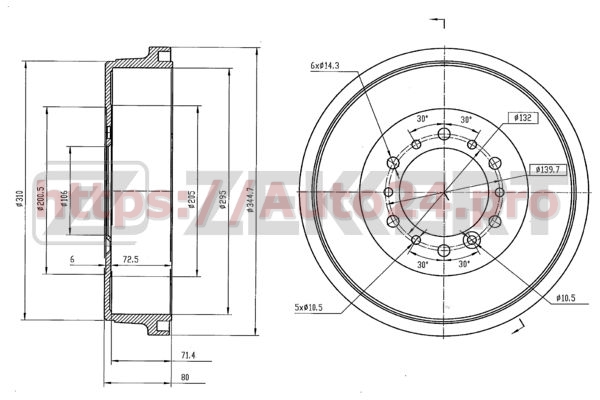 BS-5563 Zekkert для TOYOTA 4243160070