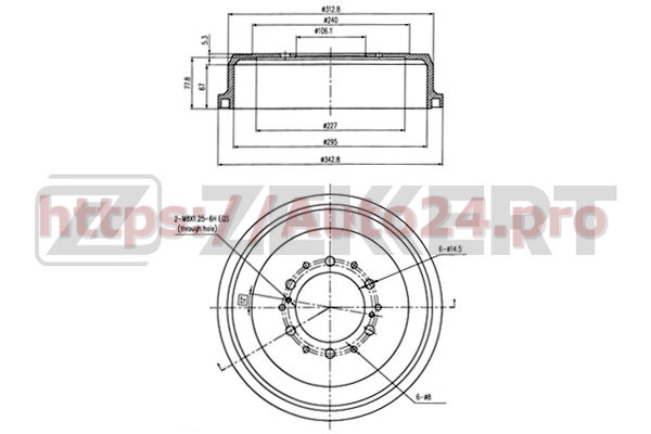 BS-5579 Zekkert для TOYOTA 4243135110