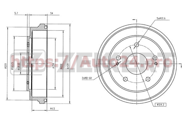 BS-5580 Zekkert для HONDA 42610S2H000