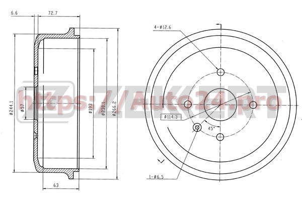 BS-5581 Zekkert для CHEVROLET 96333185