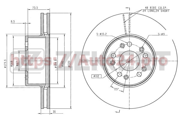 BS-5602 Zekkert для MERCEDES BENZ A1404210212