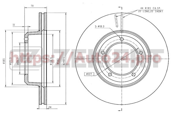 BS-5626 Zekkert для LAND ROVER LR017952