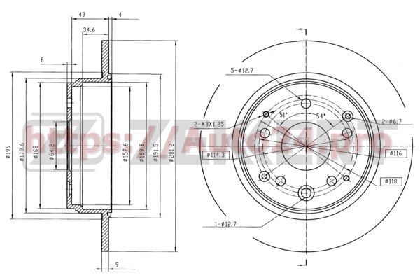 BS-5644 Zekkert для HONDA 45251SA0000
