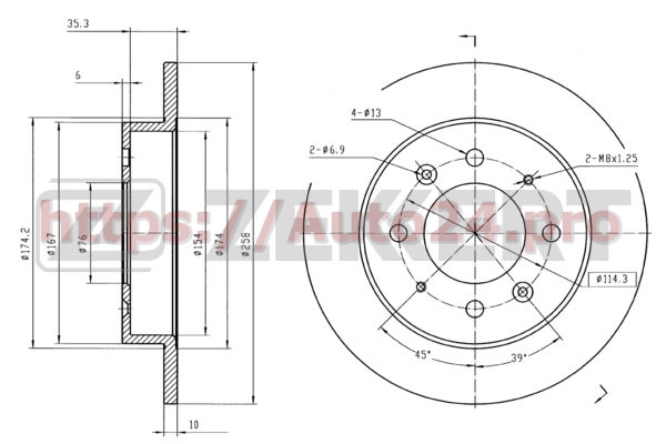 BS-5651 Zekkert для HYUNDAI 584112F100