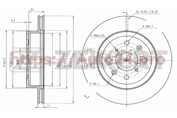 BS-5655 Zekkert для VAUXHALL 4707288