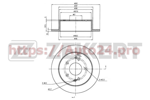 BS-5659 Zekkert для SSANGYONG 4840134001