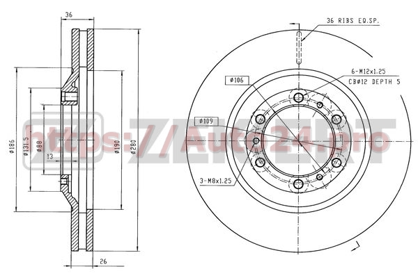 BS-5671 Zekkert для OPEL 94375416