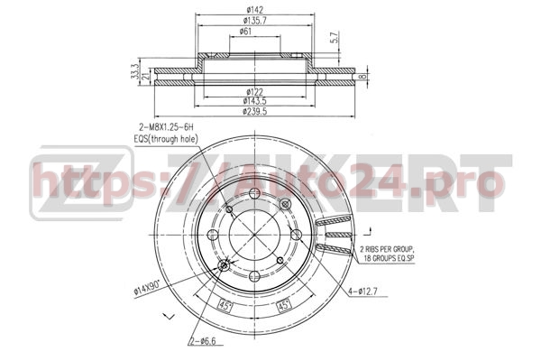 BS-5677 Zekkert для HONDA 45251S50G00