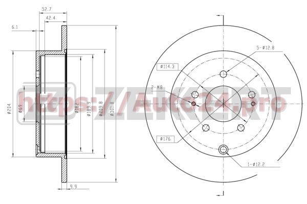 BS-5679 Zekkert для MITSUBISHI MR955408
