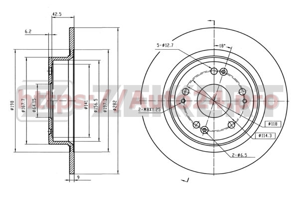 BS-5683 Zekkert для HONDA 42510TA0A00
