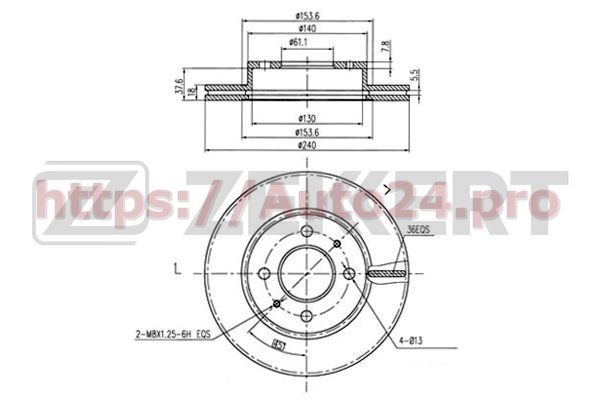 BS-5704 Zekkert для NISSAN 4020660Y01