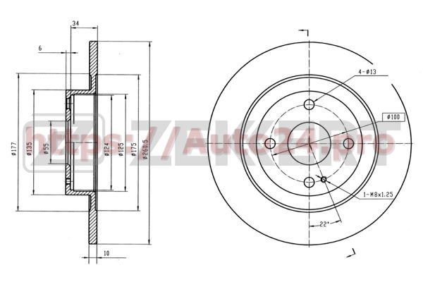BS-5717 Zekkert для MAZDA BJ3Y26251