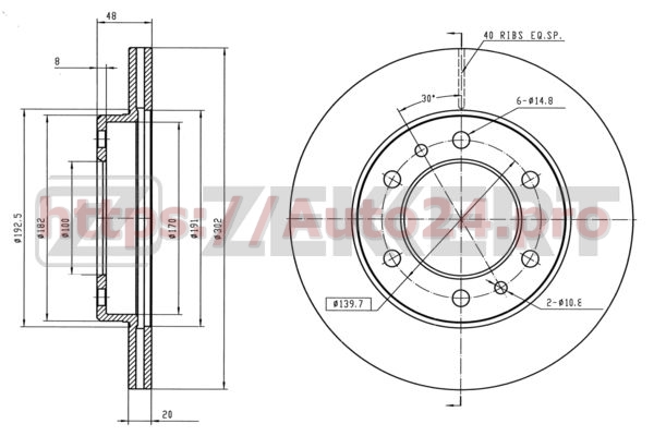 BS-5719 Zekkert для TOYOTA 4351235220