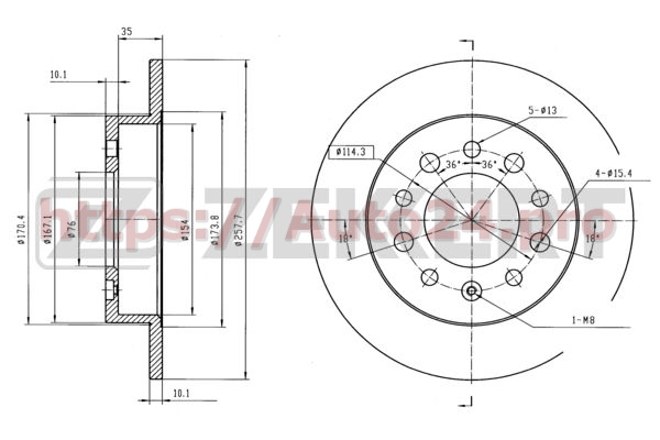 BS-5733 Zekkert для HYUNDAI 584112C000