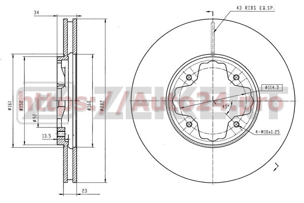 BS-5739 Zekkert для ROVER GBD90037
