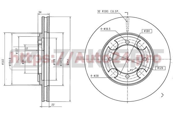 BS-5745 Zekkert для HYUNDAI 5171228300