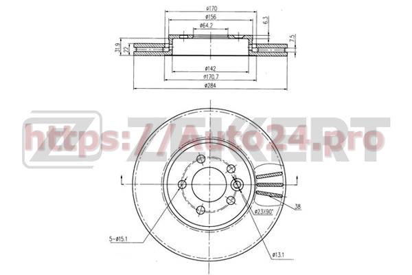BS-5811 Zekkert для MG SDB000880