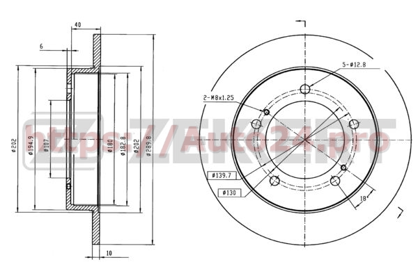 BS-5813 Zekkert для SUZUKI 5521160A00