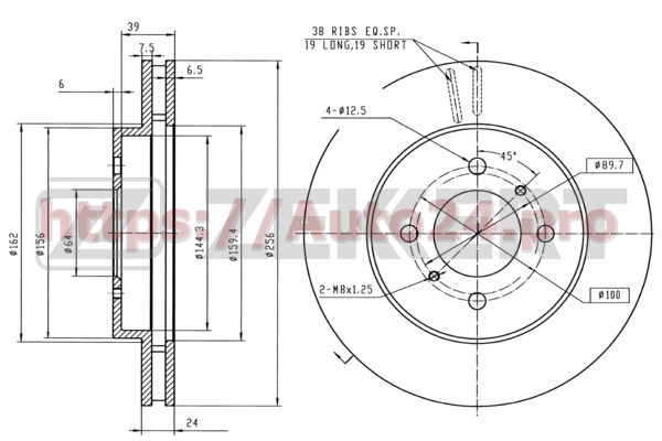 BS-5817 Zekkert для MITSUBISHI MR449770
