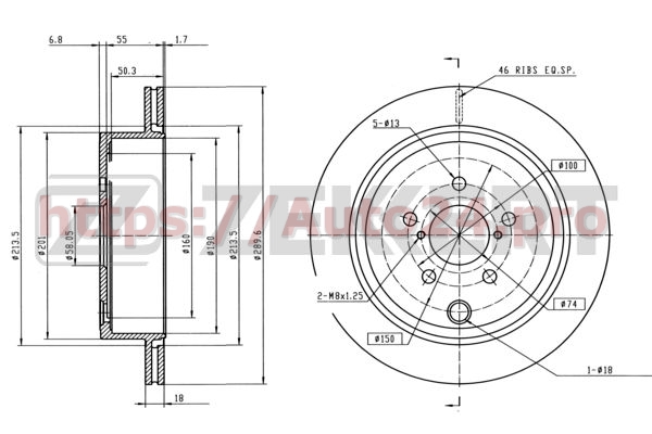 BS-5837 Zekkert для SUBARU 26700AJ010