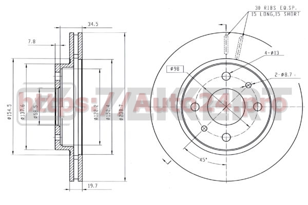 BS-5840 Zekkert для LADA 21103501070
