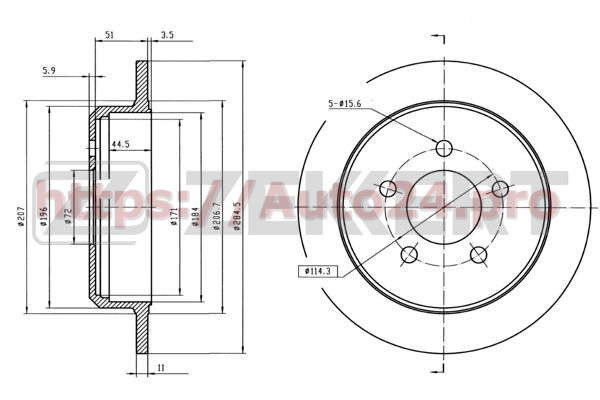 BS-5859 Zekkert для JEEP 52008184AB