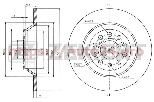 BS-5864 Zekkert для VAG 4F0615601E