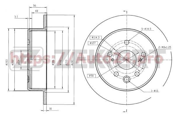 BS-5871 Zekkert для TOYOTA 4243130280