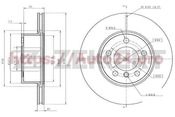 BS-5873 Zekkert для BMW 34116792217
