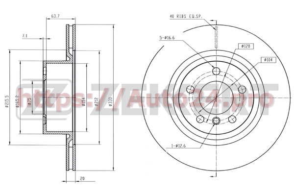 BS-5884 Zekkert для BMW 6790362