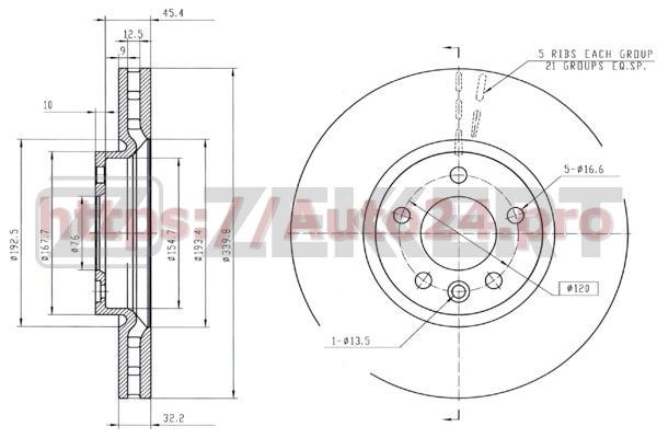 BS-5885 Zekkert для VAG 7E0615301C