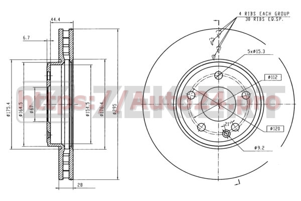 BS-5886 Zekkert для MERCEDES BENZ A2464210112