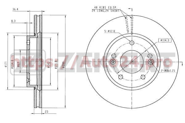 BS-5893 Zekkert для KIA 51712A6000