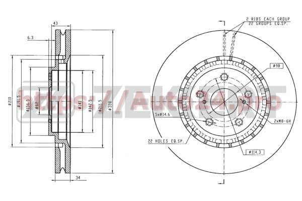 BS-5906 Zekkert для LEXUS 4351248120