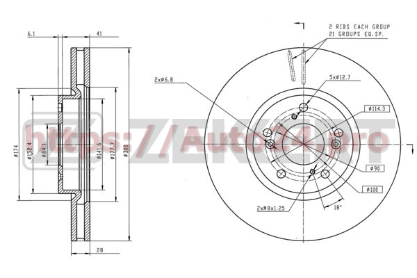 BS-5920 Zekkert для HONDA 45251TA1A00