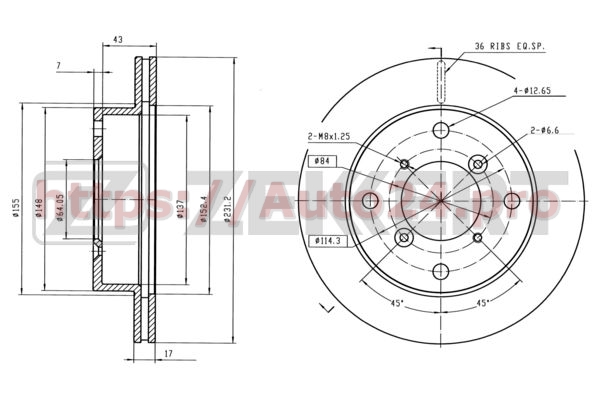 BS-5930 Zekkert для SUZUKI 5531180F02000