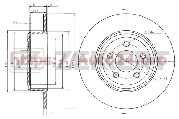 BS-5933 Zekkert для CHRYSLER 4779208AE