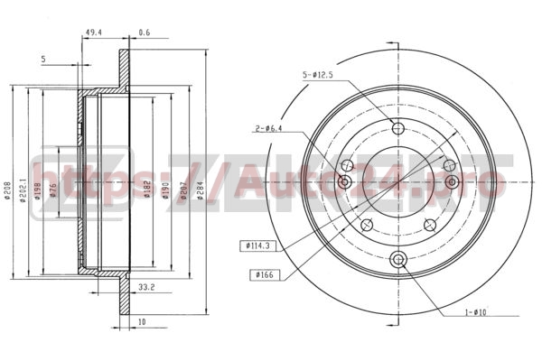 BS-5957 Zekkert для HYUNDAI 584113L010