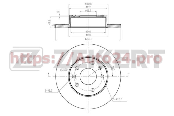BS-5959 Zekkert для LAND ROVER ANR4983