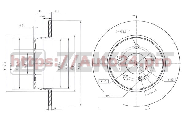BS-5970 Zekkert для MERCEDES-BENZ 0004231312