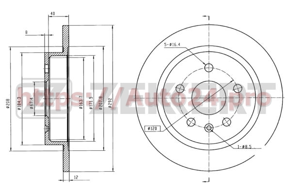 BS-5971 Zekkert для VAUXHALL 569028