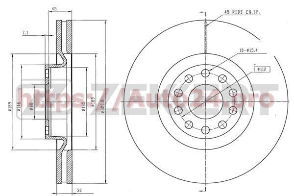 BS-5976 Zekkert для VAG 4B3615301