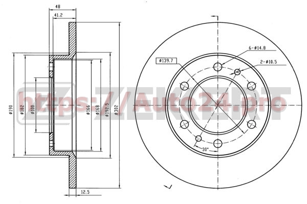 BS-5978 Zekkert для TOYOTA 4351260060