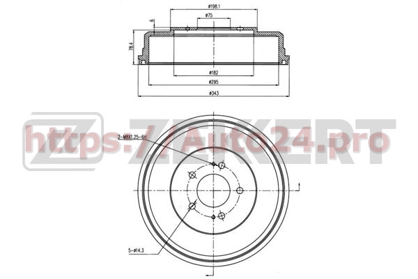 BS-5988 Zekkert для HYUNDAI 583294A200