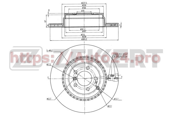 BS-5994 Zekkert для LAND ROVER LR011891
