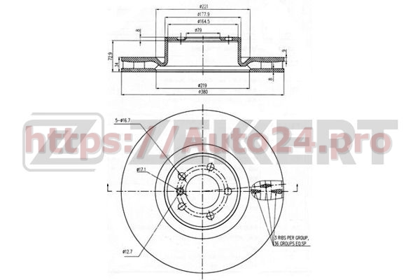 BS-6002 Zekkert для LAND ROVER LR031845