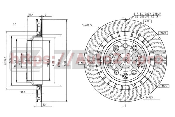 BS-6006 Zekkert для LEXUS 4243150100