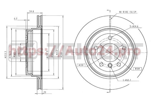 BS-6007 Zekkert для BMW 6864901