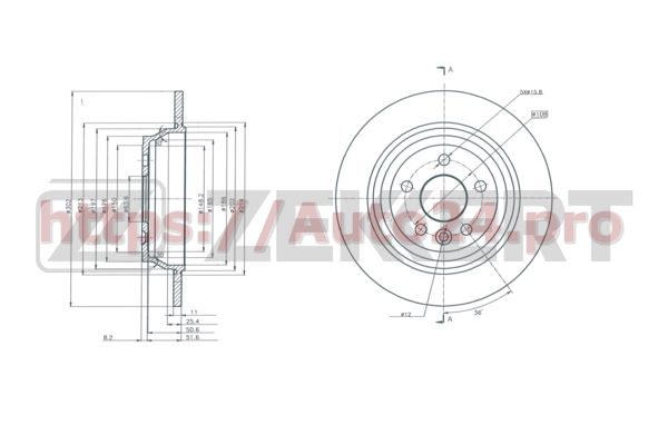 BS-6012 Zekkert для Daihatsu 43512-87725-000