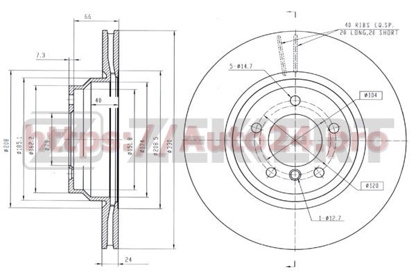 BS-6027 Zekkert для BMW 34116854999